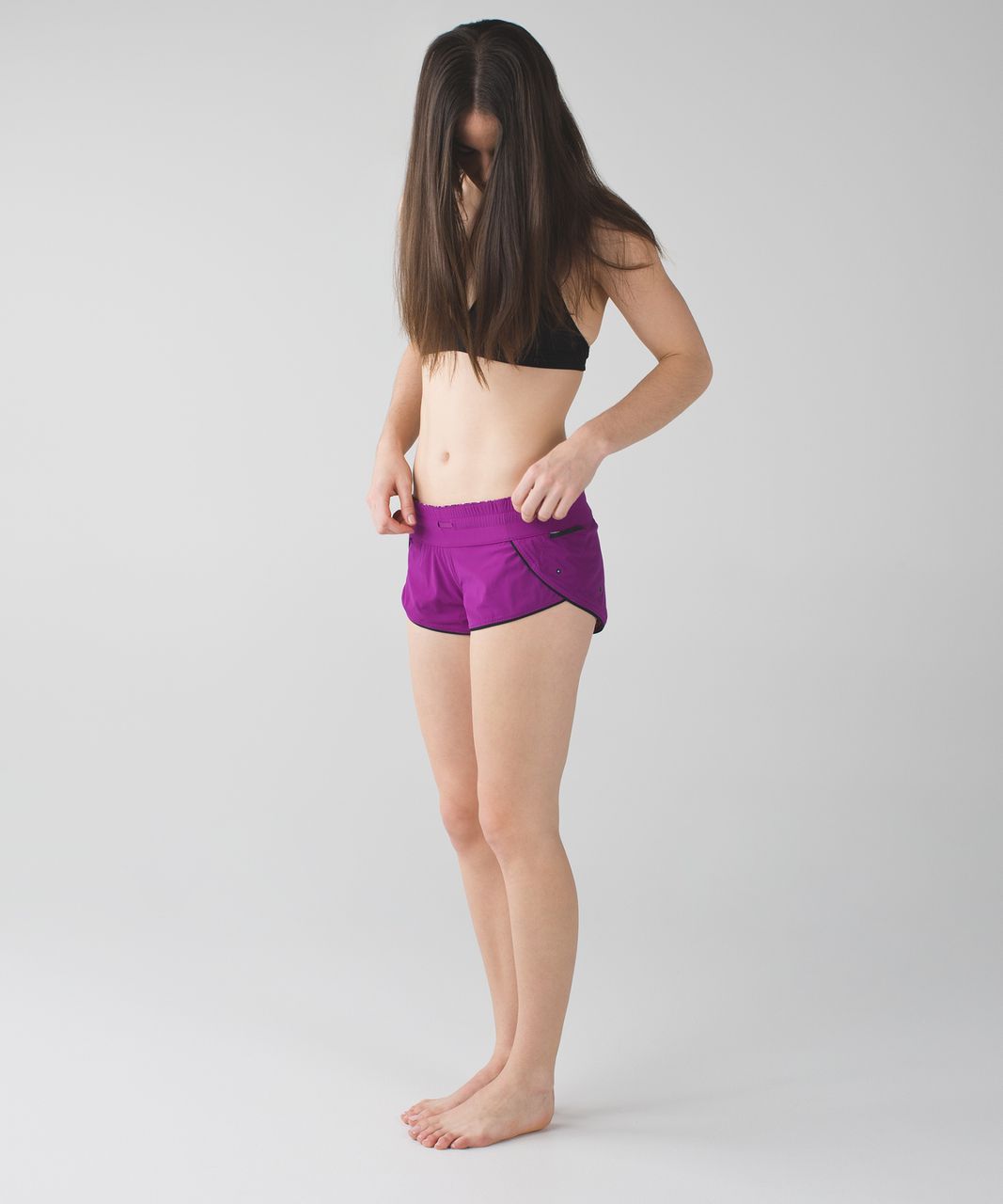 Lululemon Surf Short II - Paradise Camo Multi / Regal Plum