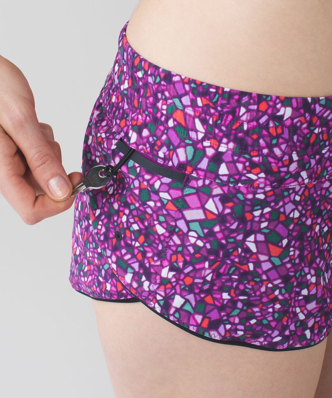 Lululemon Surf Short II - Paradise Camo Multi / Regal Plum