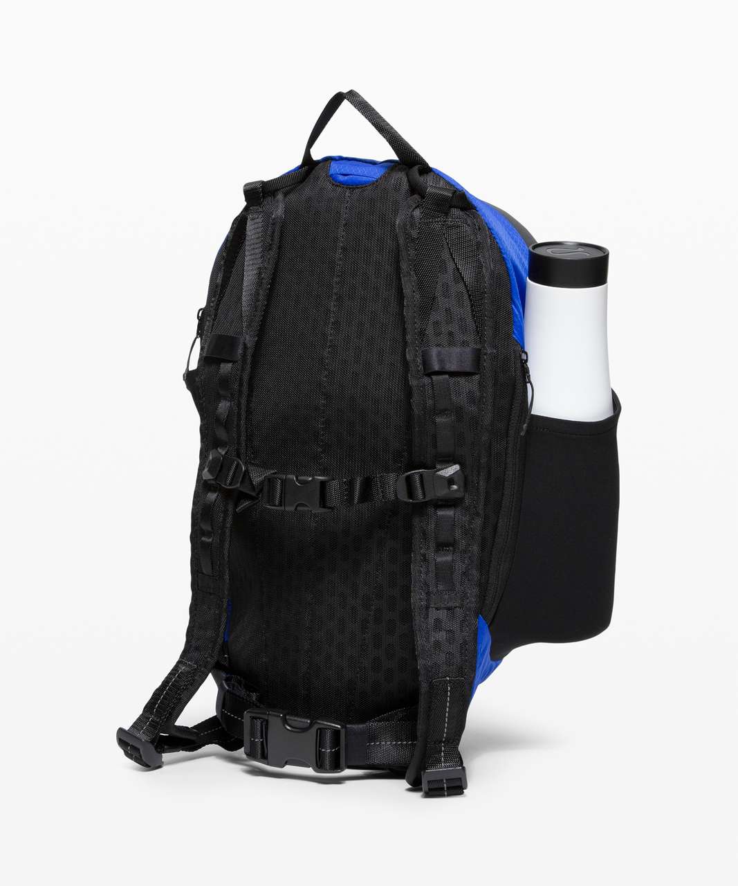 Lululemon Fast and Free Backpack *SeaWheeze - Illusionary Max Alpine White  Black / Black - lulu fanatics