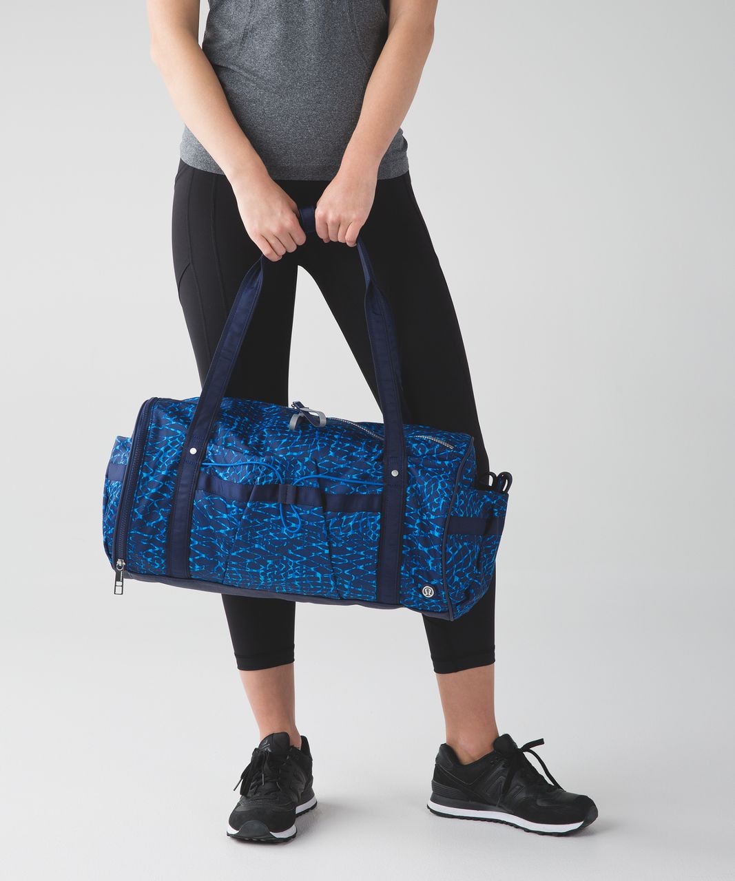 Lululemon Run Ways Duffel - Salsa Snake Kayak Blue Hero Blue / Hero Blue