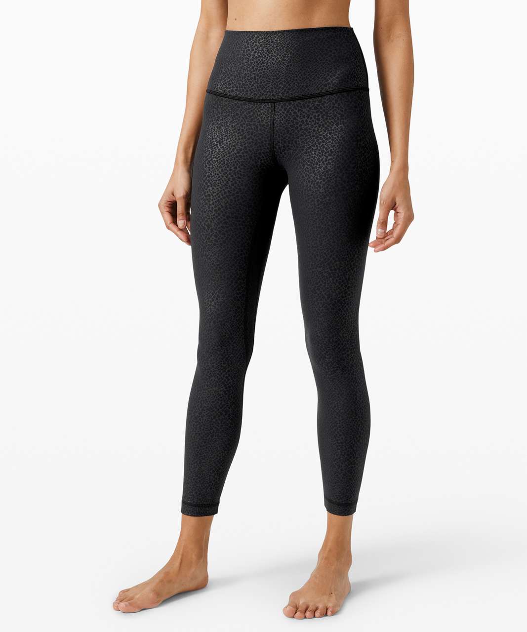 Lululemon Align Pant II 25 - Formulate Emboss Black - lulu fanatics