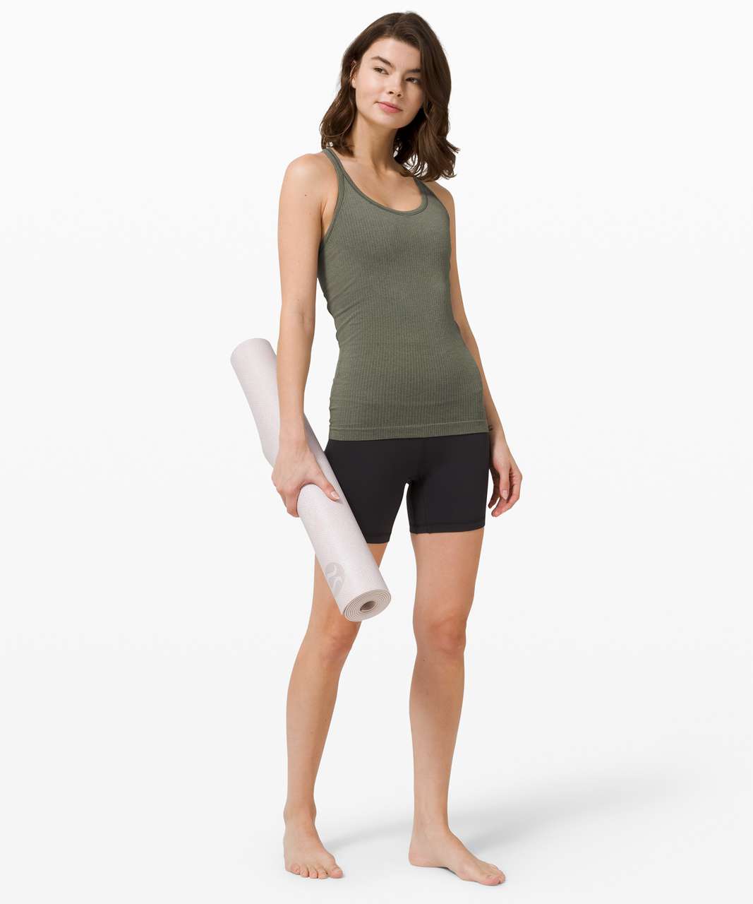 Lululemon Ebb To Street Tank *Light Support For B/C Cup - Grey