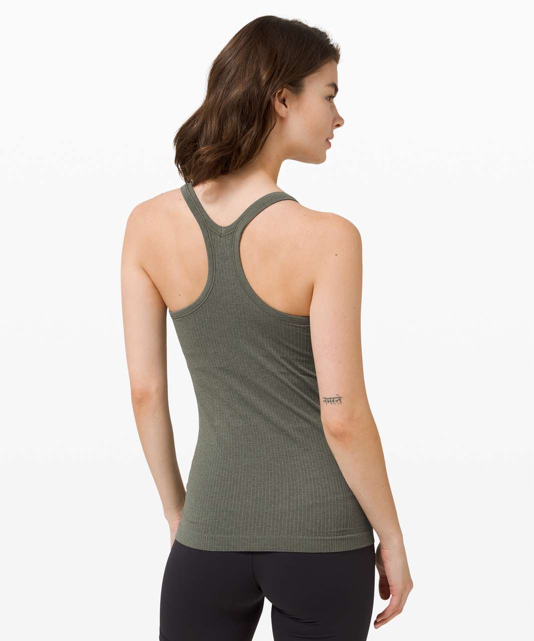 NEW Women Lululemon Ebb To Street Tank Top Light Support Spiced Chai Size  4-6-8