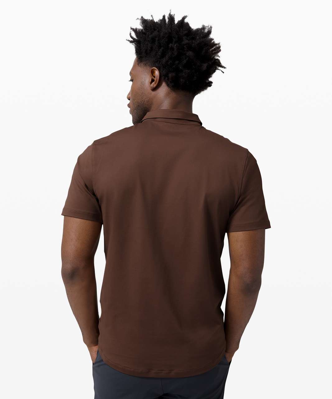 Lululemon Propel Polo - Brown Earth