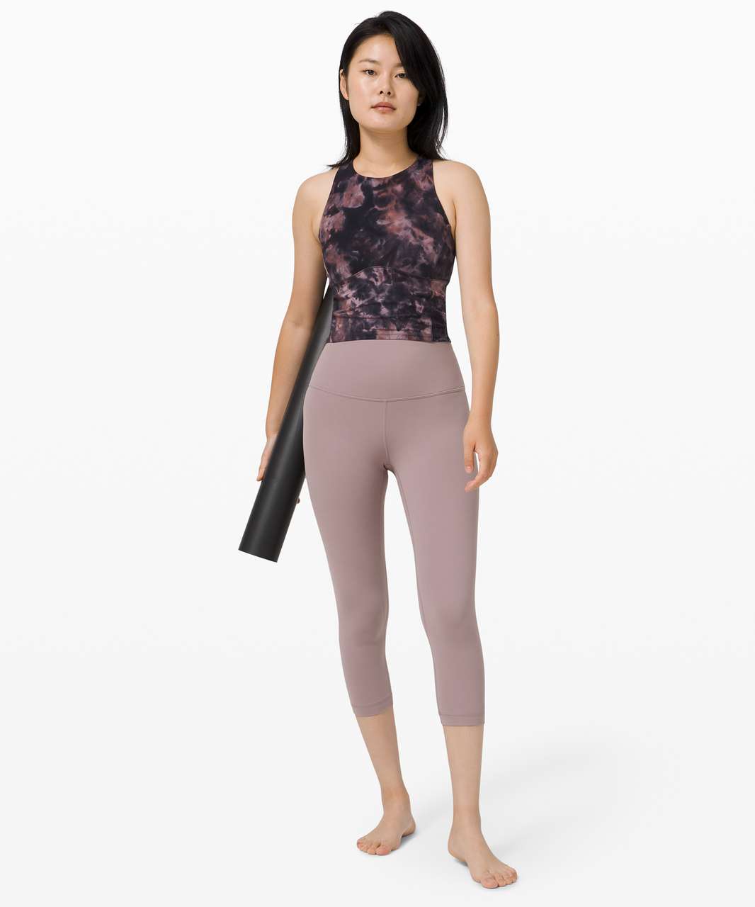 Lululemon Align Super High-Rise Crop 21 - Violet Verbena - lulu fanatics