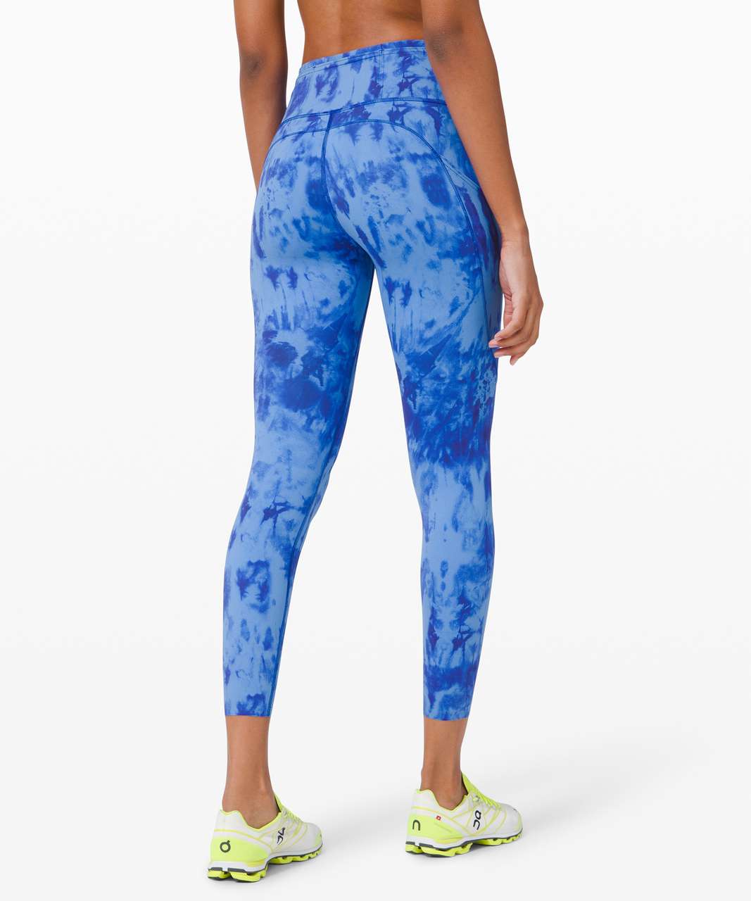 Lululemon Fast & Free 7/8 Tight II *Non-Reflective Nulux 25 - Jet Stream -  lulu fanatics