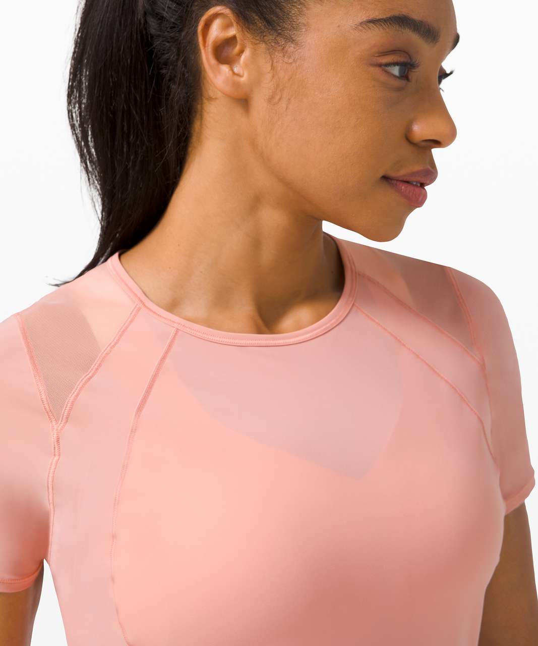 Lululemon Sculpt Short Sleeve - Pink Pastel