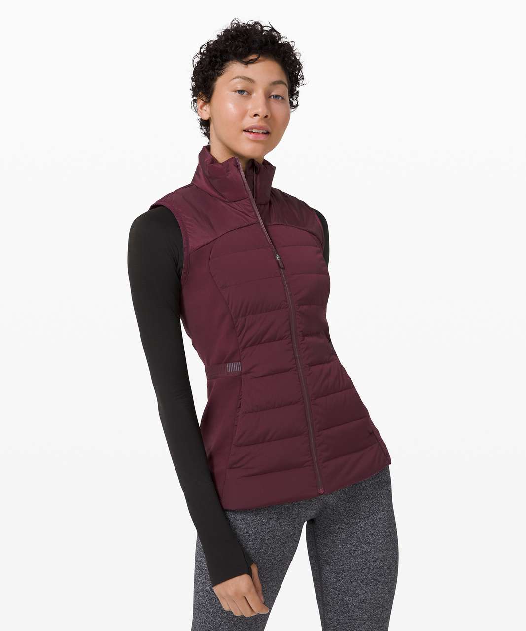 Lululemon Down For It All Vest - Cassis (First Release) - lulu fanatics