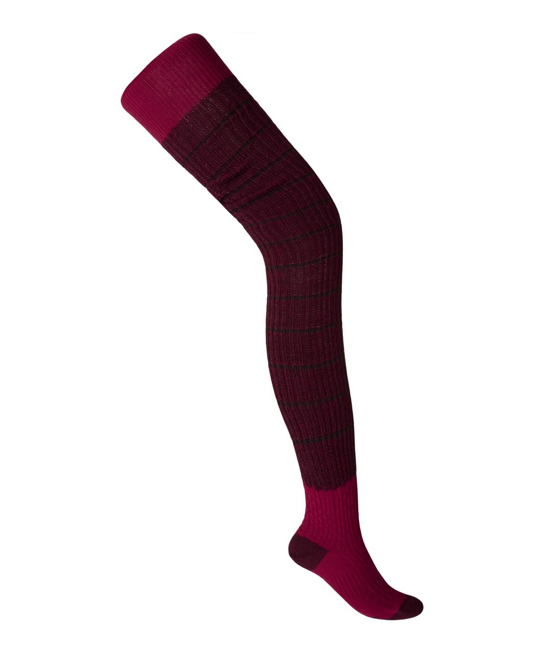 Lululemon Savasana Sock - Wine Berry / Berry Rumble