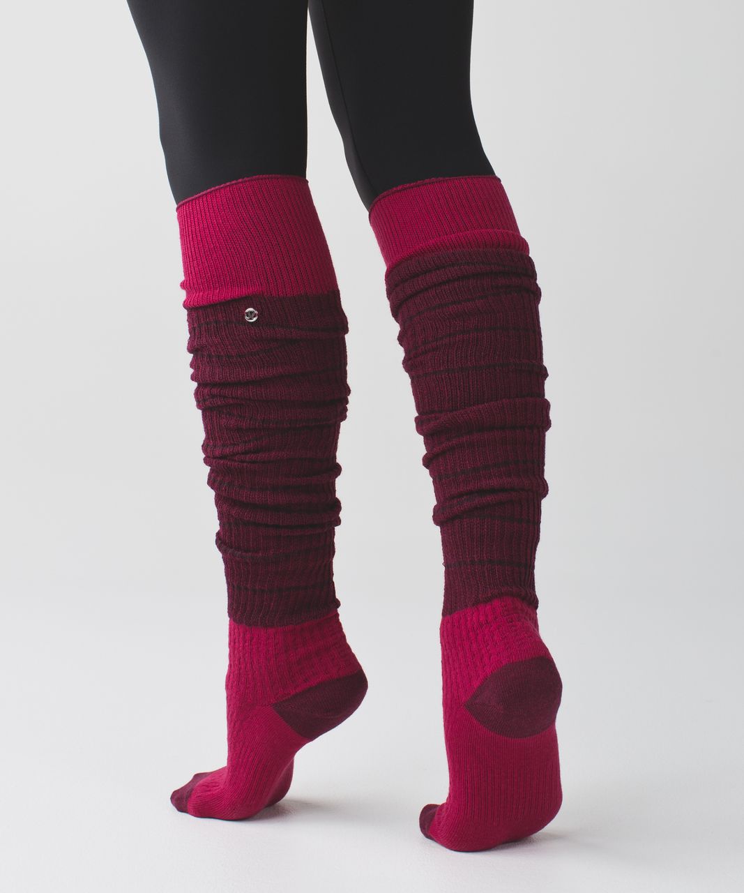 Lululemon Savasana Sock - Wine Berry / Berry Rumble