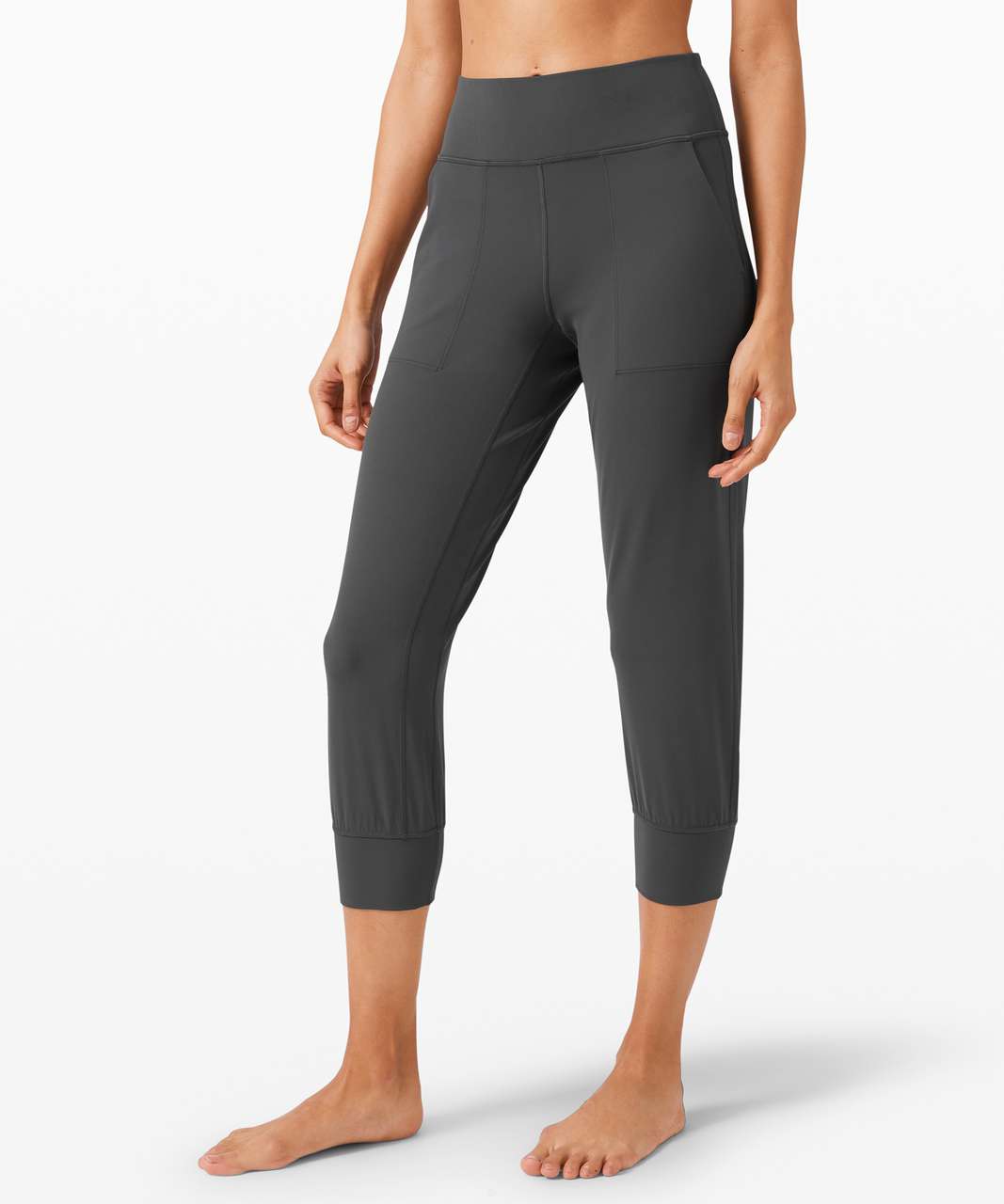 Lululemon Align Jogger Crop *23 - Graphite Grey - lulu fanatics