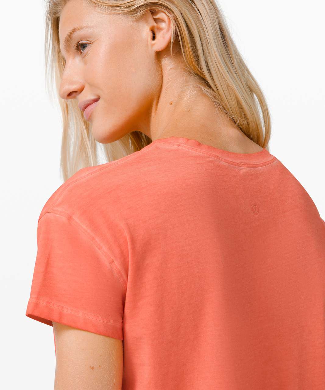 Lululemon Cates Tee *Fade - Sublimado Pigment Dye Watermelon Red