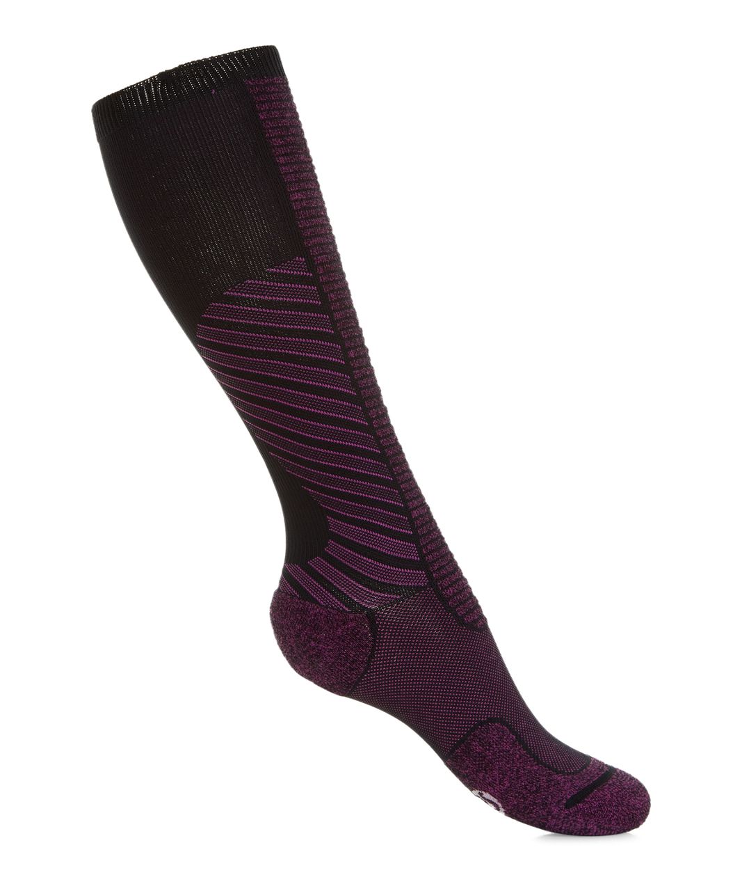 Lululemon Training Tough Sock - Black / Ultra Violet