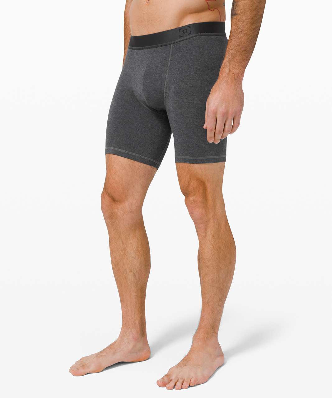 Lululemon Always In Motion Boxer *The Long One 7" - Heathered Core Dark Grey