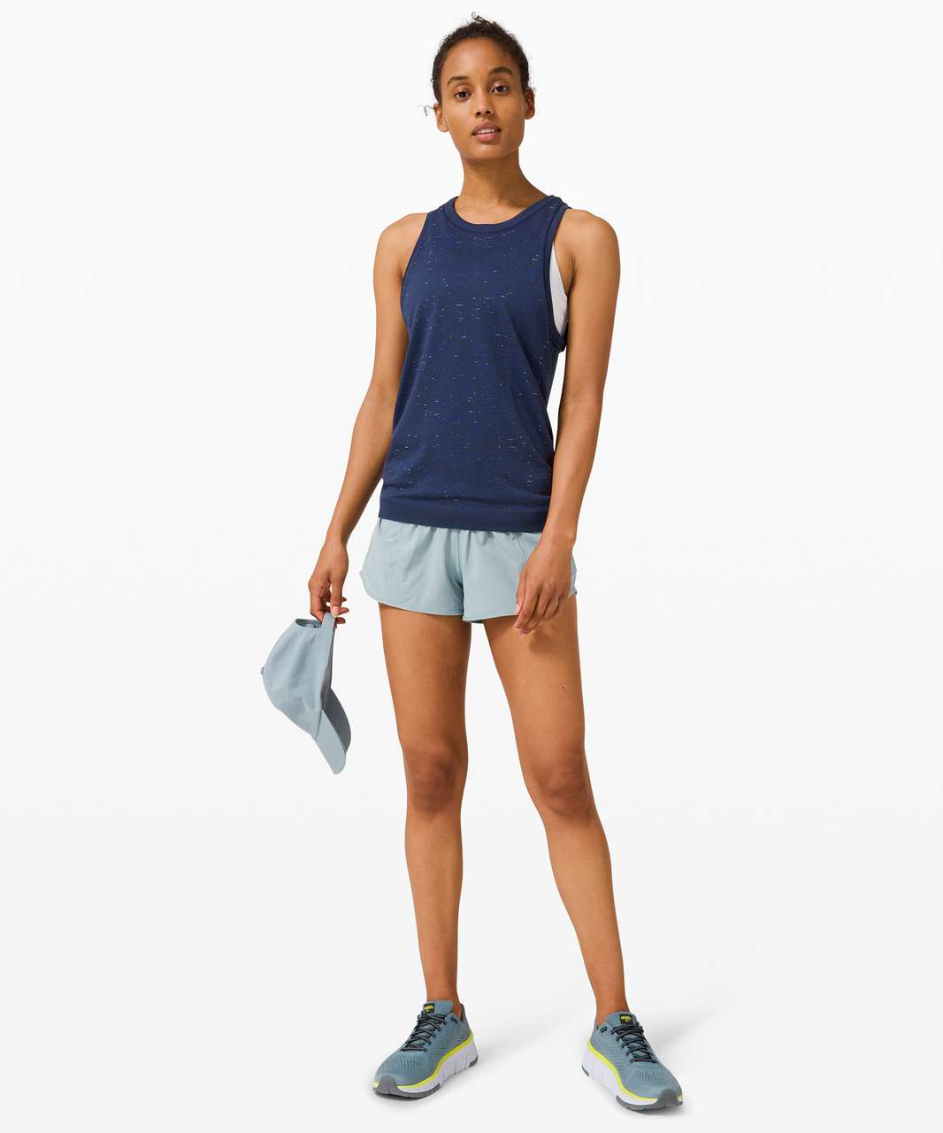 Lululemon Hotty Hot Short II *2.5" - Blue Cast