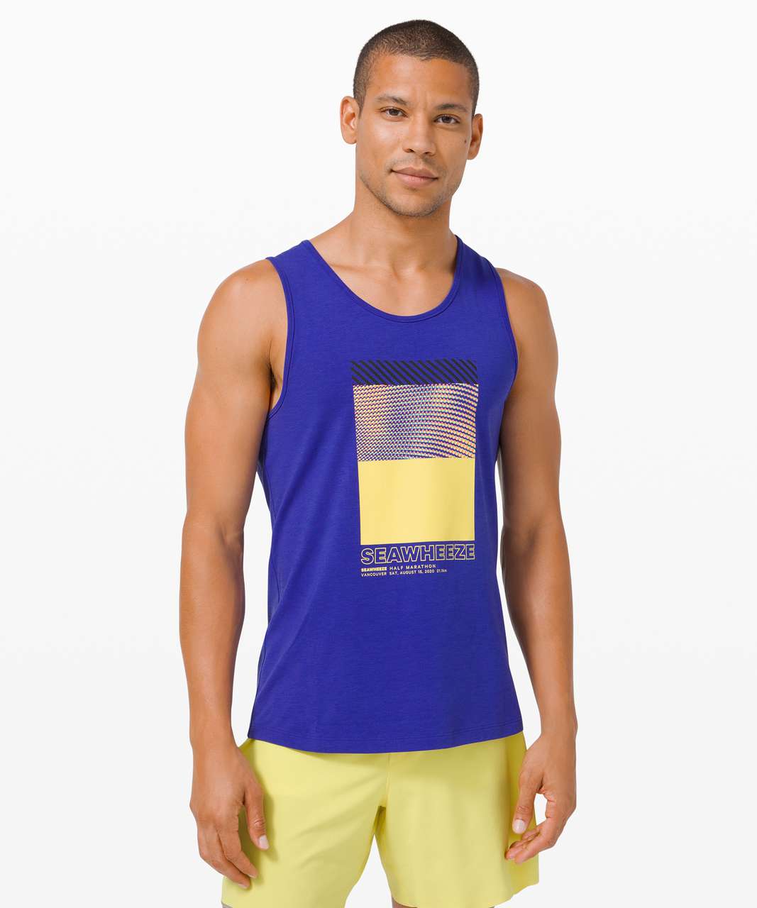 Lululemon 5 Year Basic Tank *SeaWheeze - Lazurite