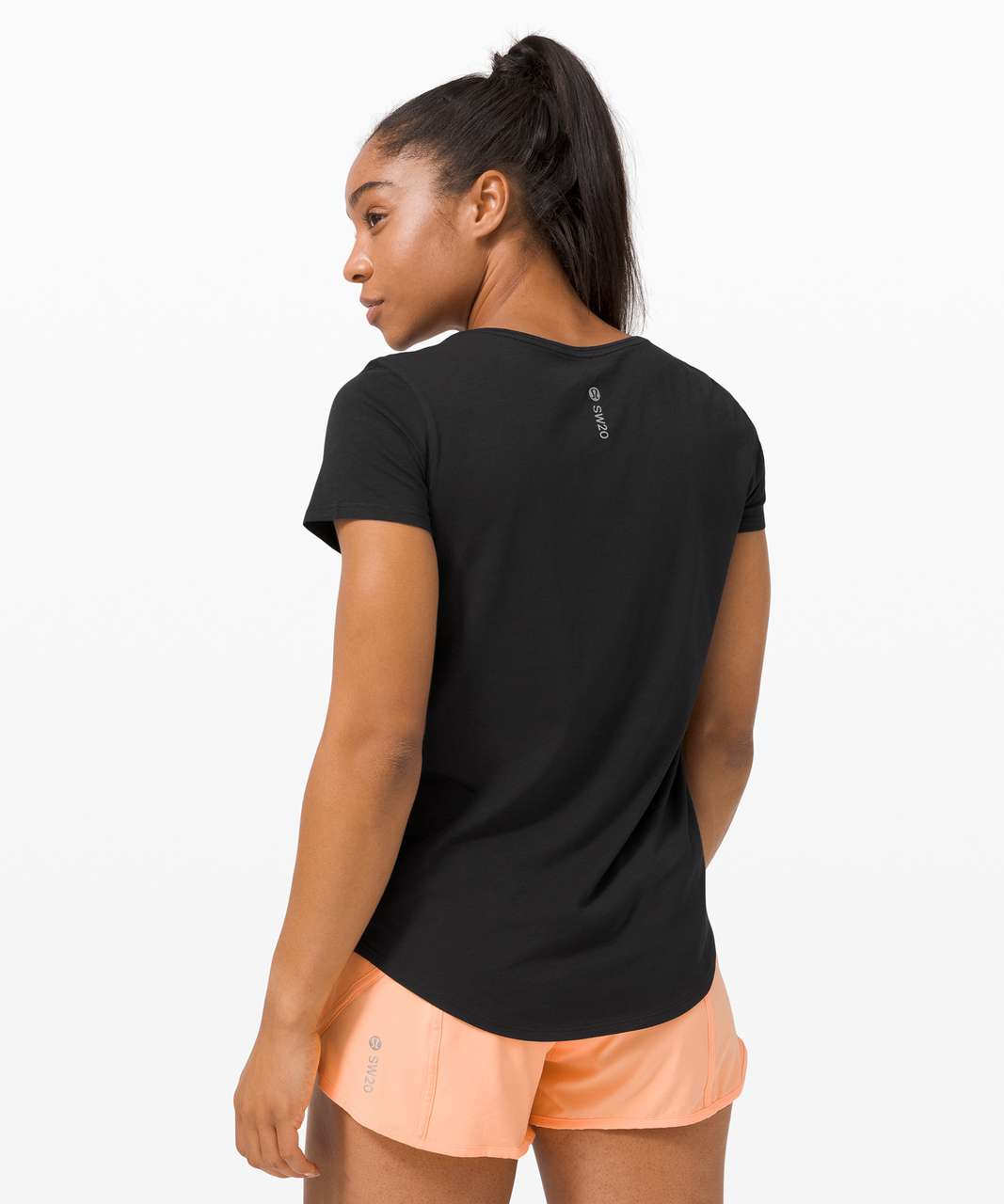 Lululemon Love Crew III *SeaWheeze - Black