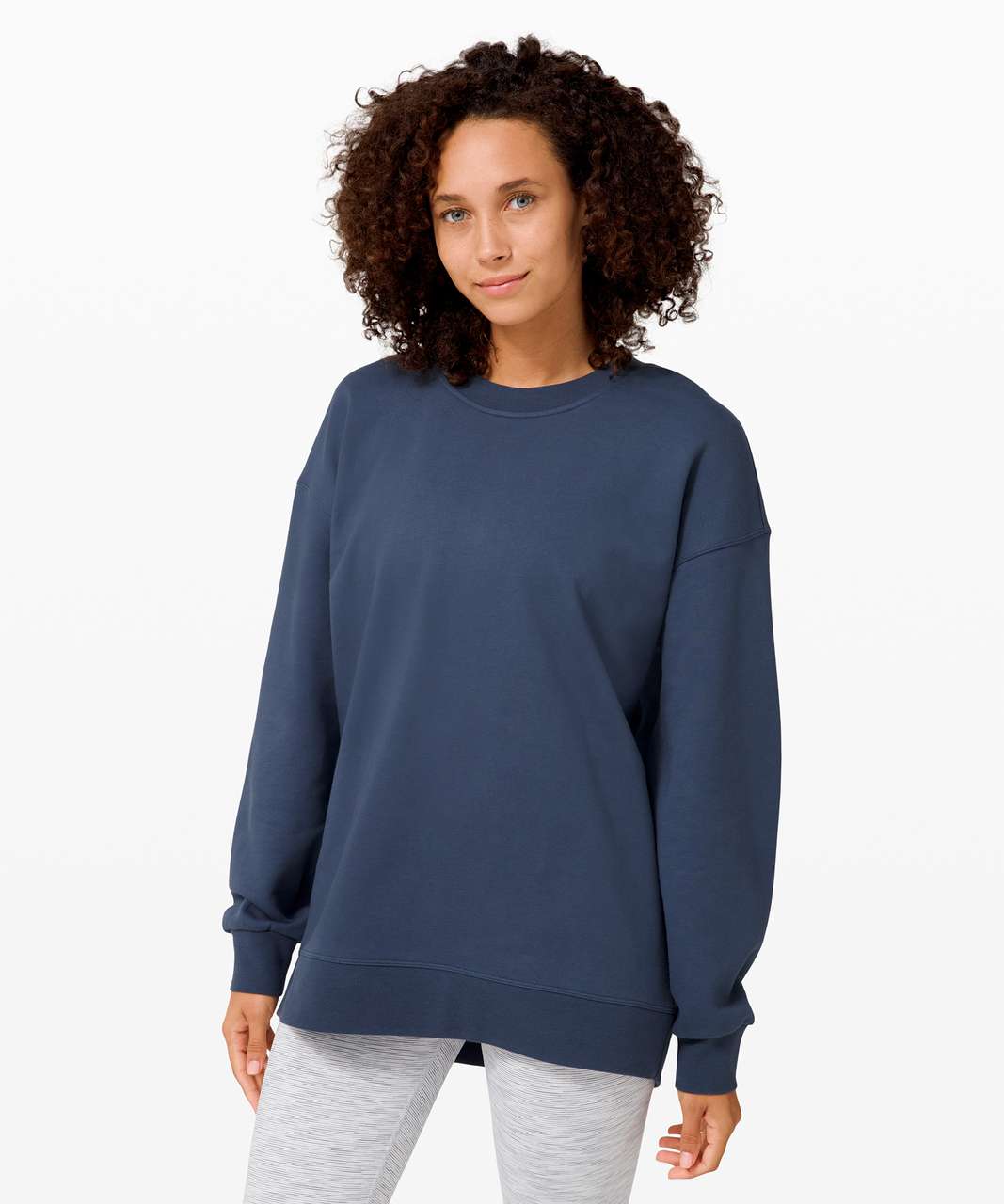 Periwinkle Blue Pullover - Crew Neck Sweatshirt - Women's Tops - Lulus