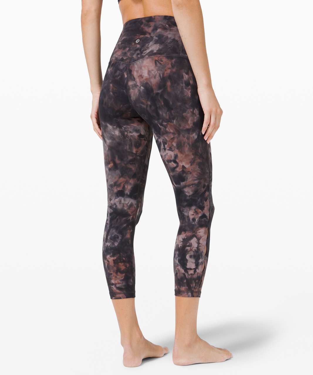 Lululemon Colour Blocked Pink and Grey Leggings – Double Take