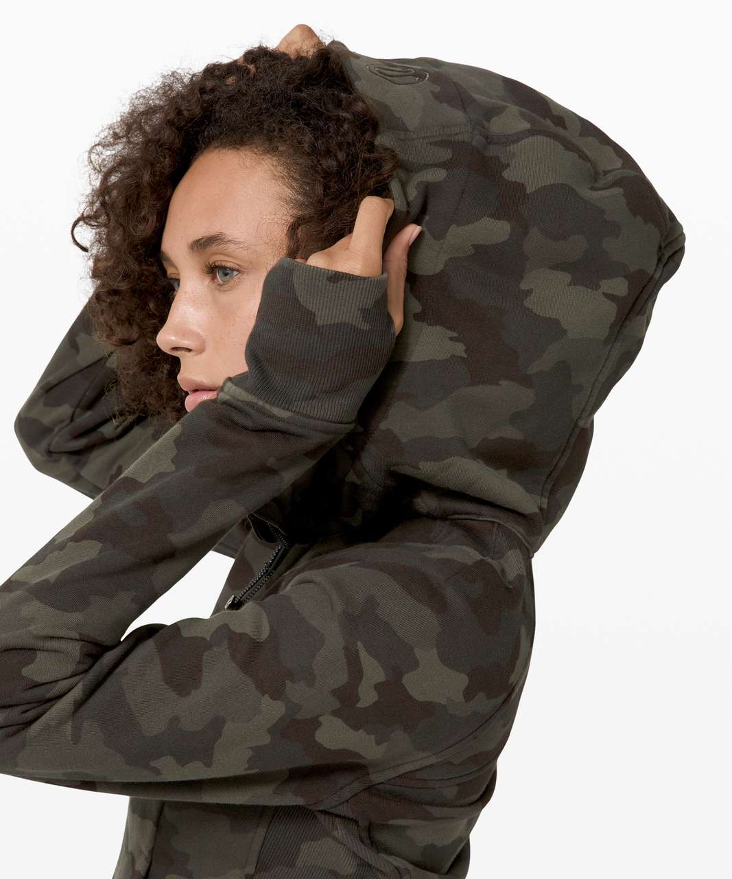 Lululemon Scuba Hoodie *Light Cotton Fleece - Heritage 365 Camo Dark Olive  Multi - lulu fanatics