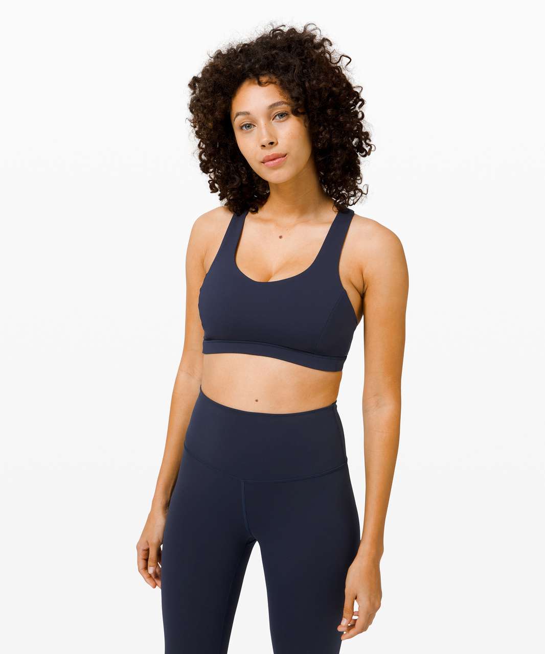 Lululemon Free To Be Serene Bra *Light Support, C/D Cup - True Navy / Pink Taupe