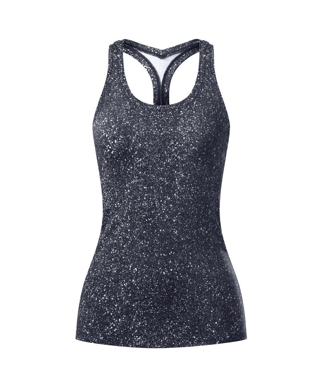 Lululemon Cool Racerback II - Luon Spray Jacquard White Black (First  Release) - lulu fanatics