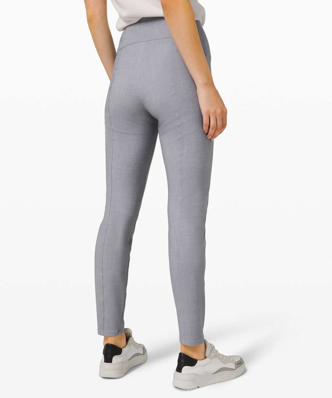 Lululemon Here to There High-Rise 7/8 Pant - Crosshatch Texture Magnet Grey  Multi / Magnet Grey - lulu fanatics