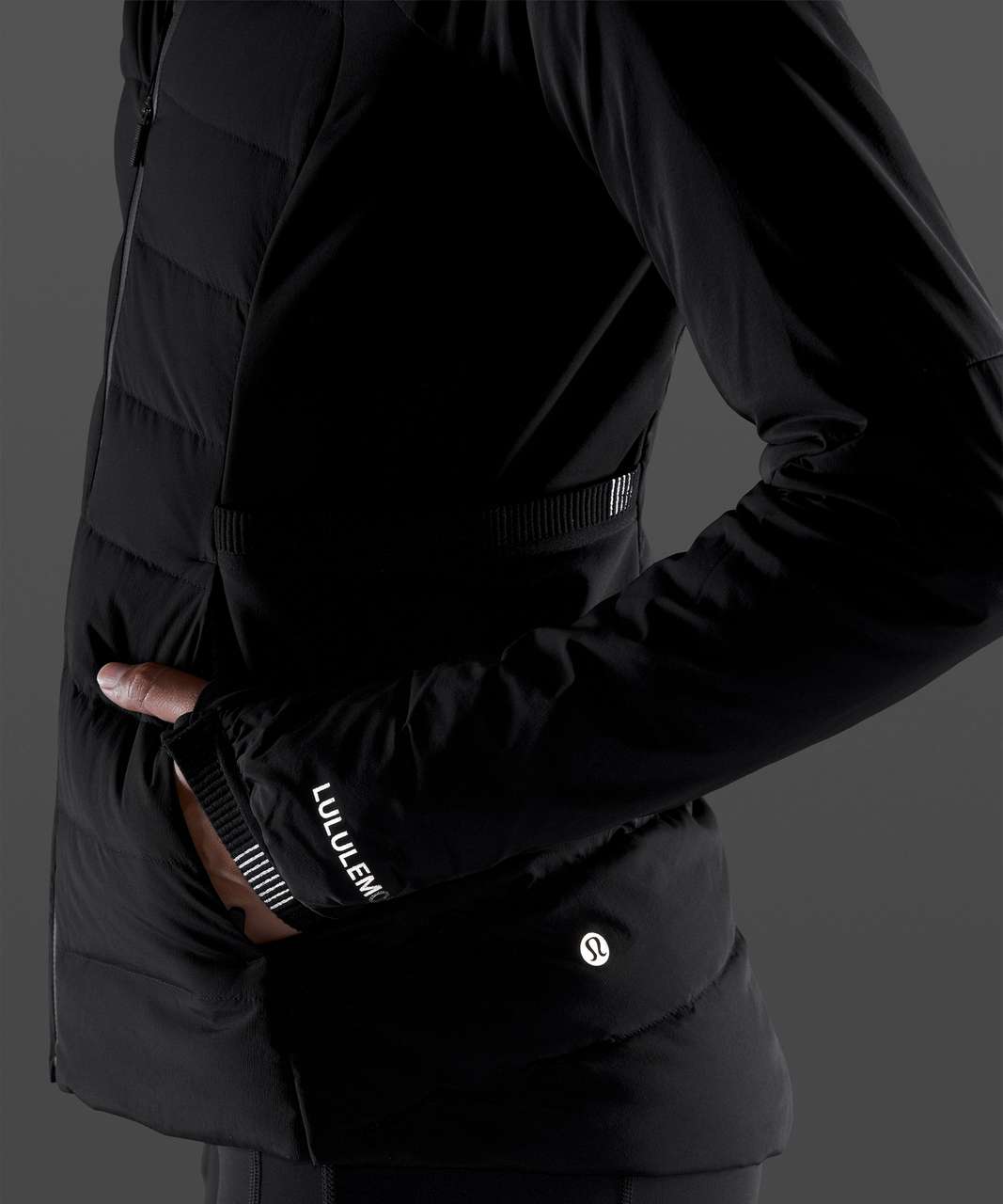 Lululemon Down For It All Jacket - Black (Third Release) - lulu fanatics