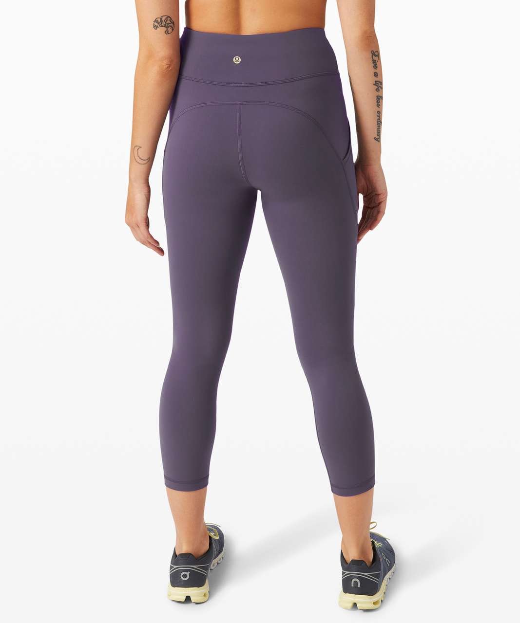 Lululemon Invigorate High-Rise Crop 23 - Midnight Orchid - lulu