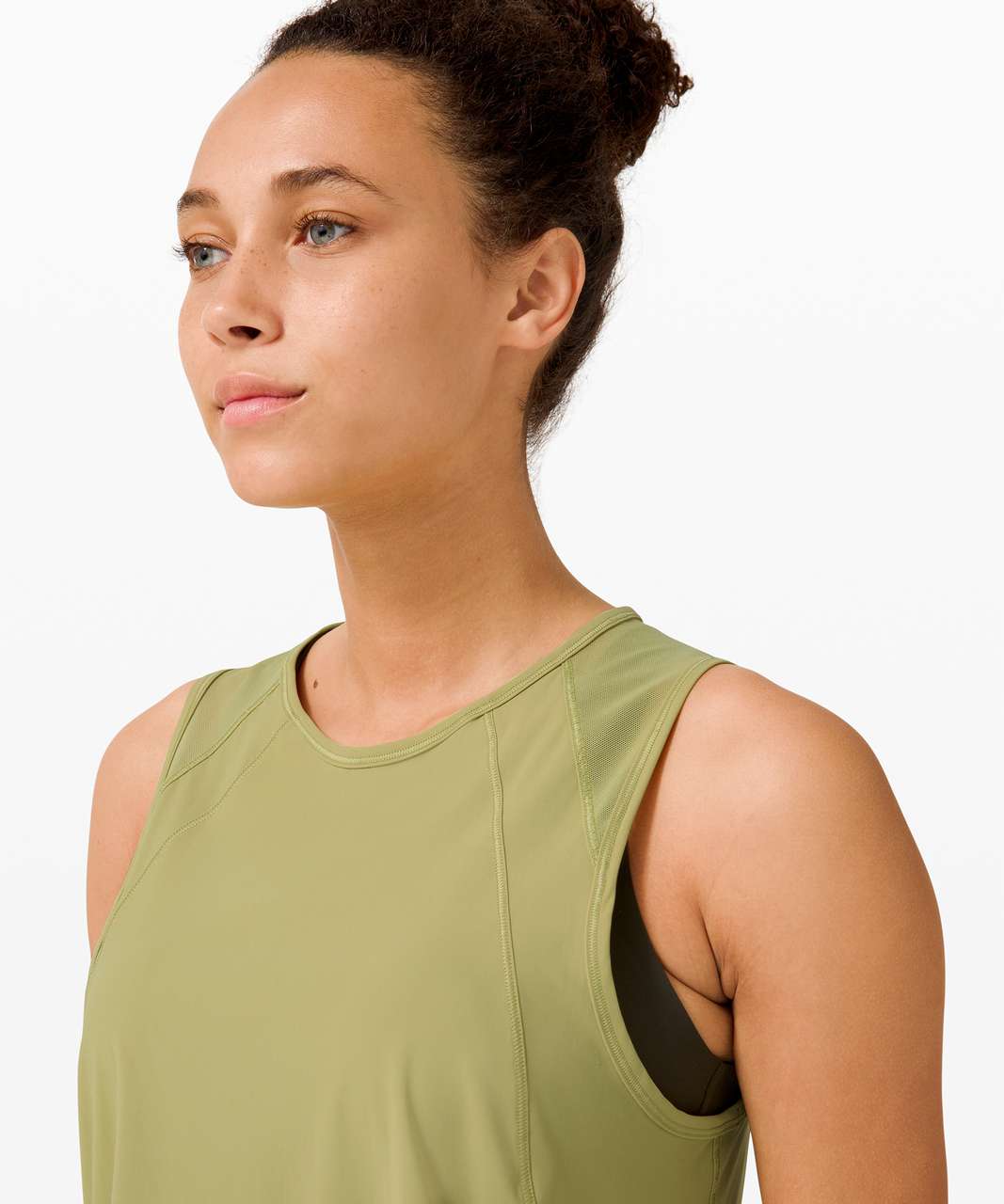 Lululemon Sculpt Tank *Cropped - Hazel Green