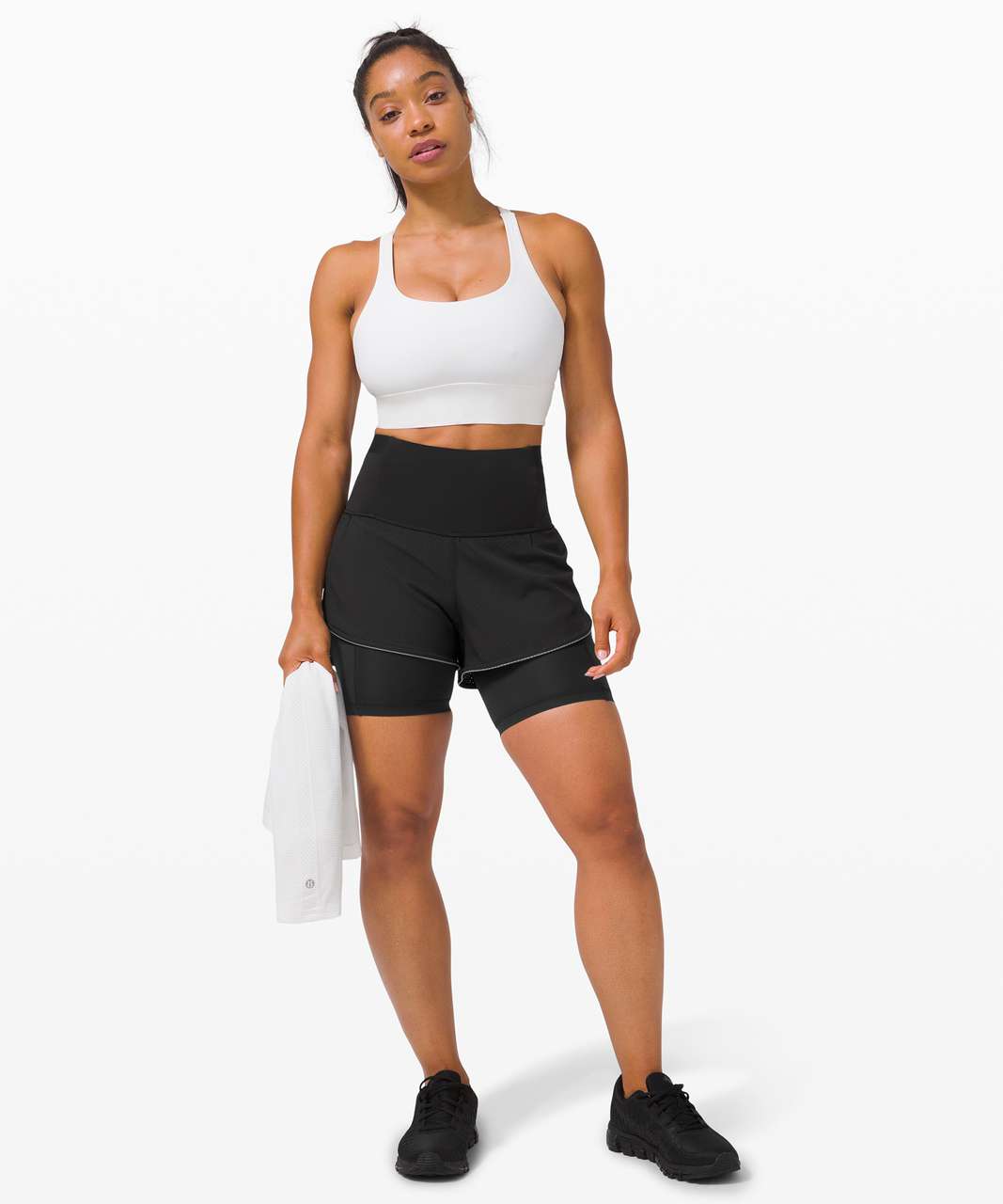 Lululemon Fast and Free 2-in-1 Short Elite - Black