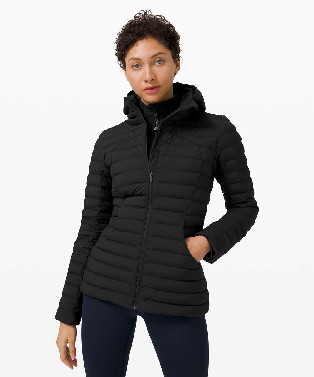 Lululemon Pack It Down Jacket Size 2 Black NWT Lightweight Down