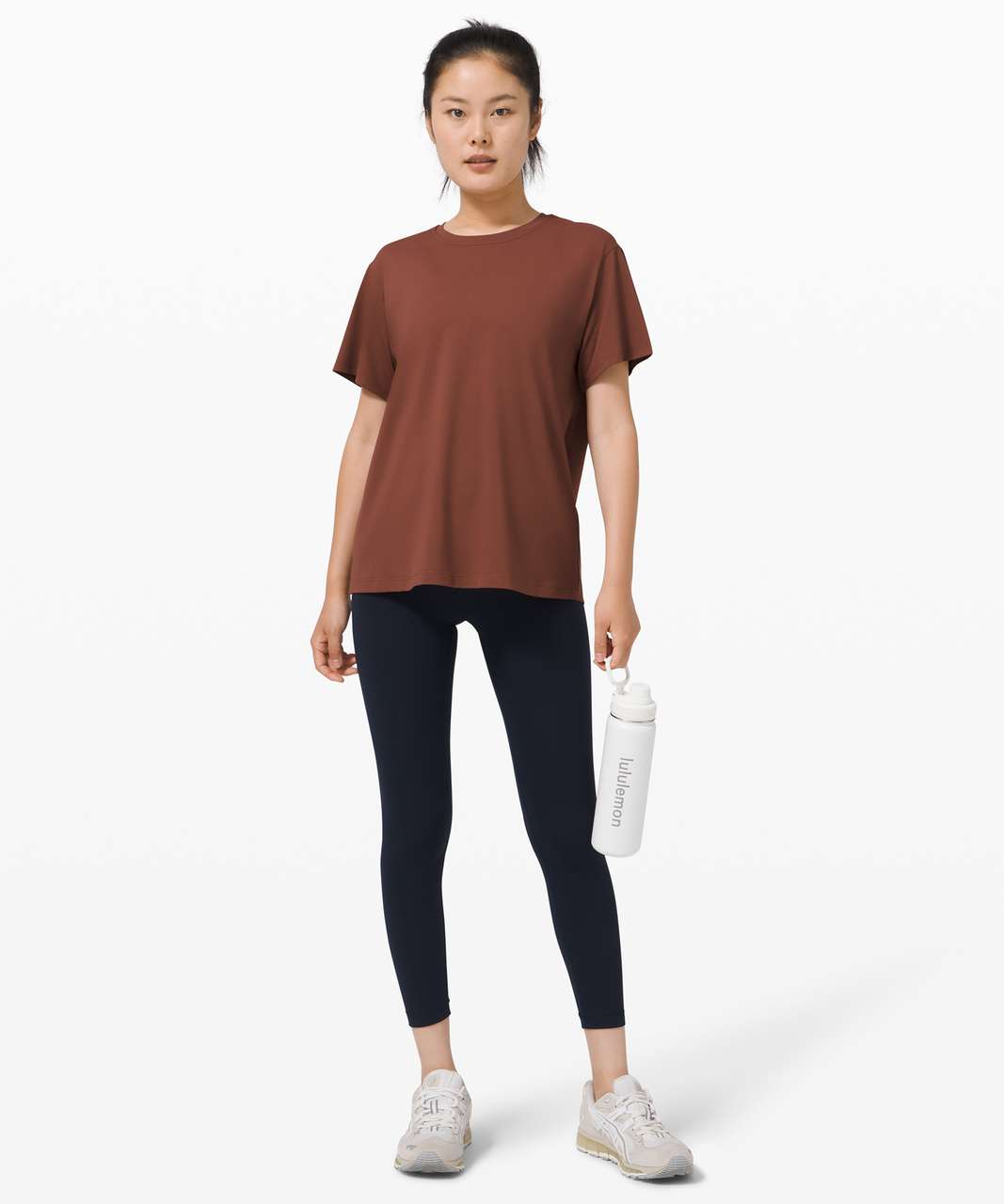 Lululemon All Yours Short Sleeve *Train - Ancient Copper - lulu