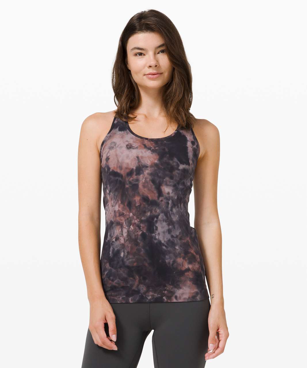 Lululemon Cool Racerback II Nulu *Diamond Dye - Diamond Dye Graphite Grey Pink Pastel