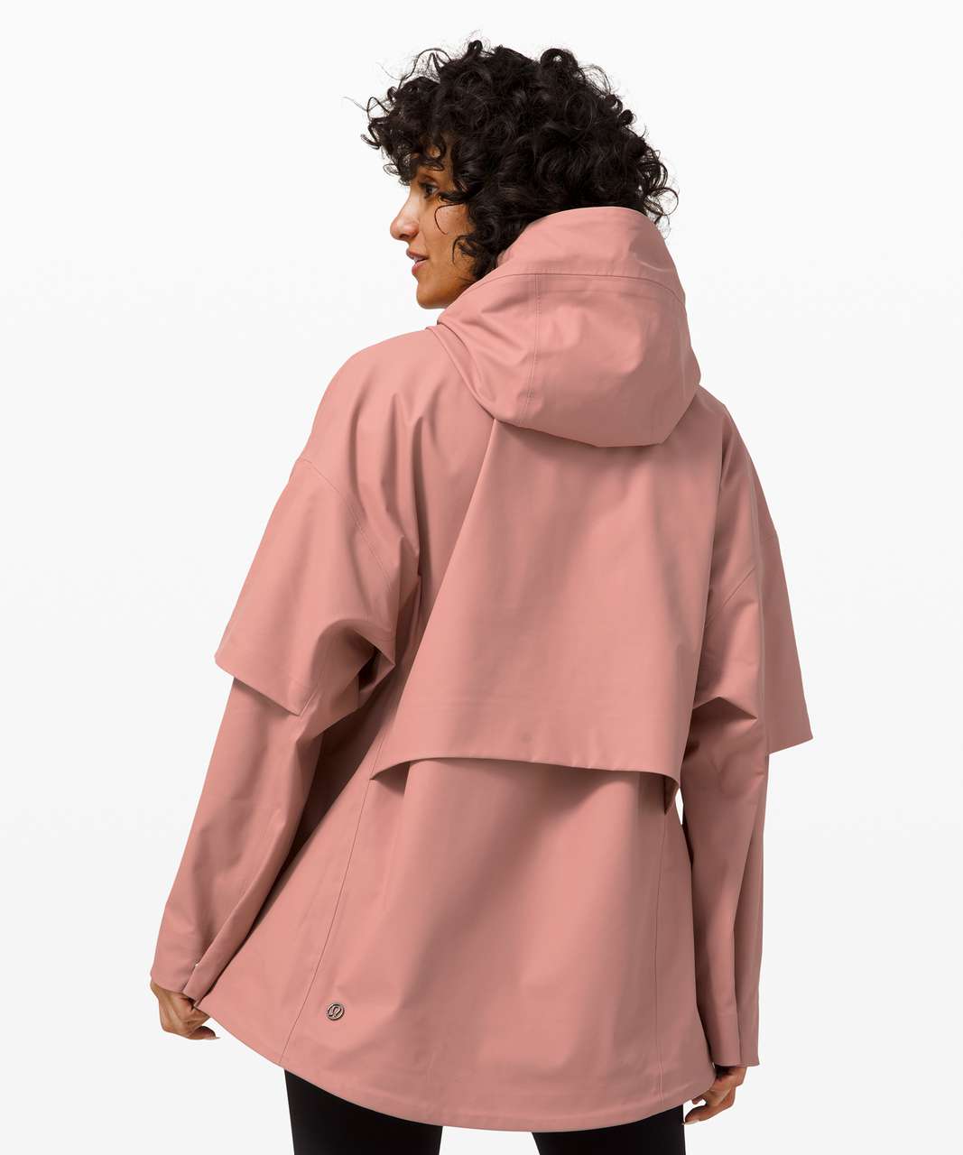 Lululemon Into the Drizzle 1/2 Zip Jacket - Chalky Rose