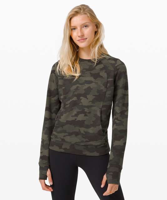 Lululemon Scuba Crew - Incognito Camo Multi Grey (Second Release ...