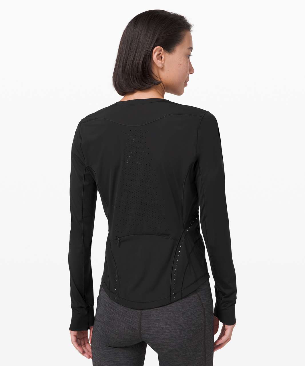 Lululemon Flash Forward Half Zip - Black