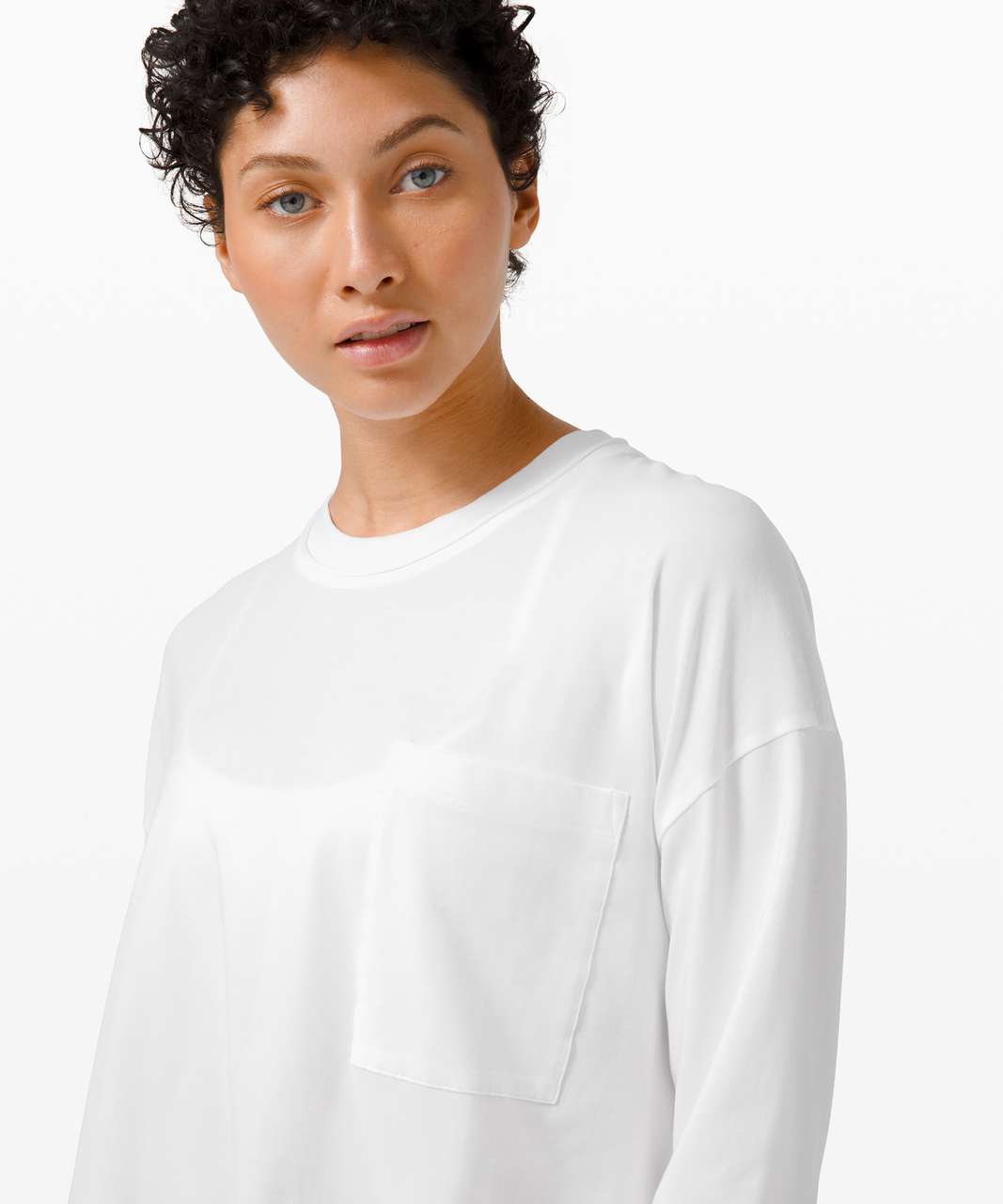 Lululemon Check the Box Long Sleeve - White