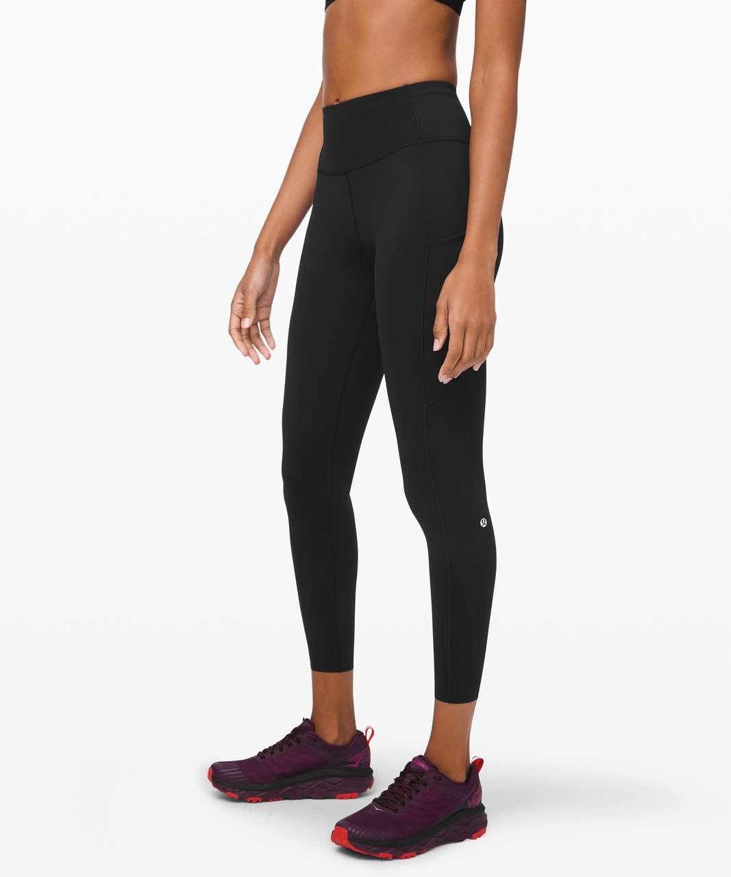 Lululemon Fast and Free High Rise Tight 25 *Cool - Black - lulu