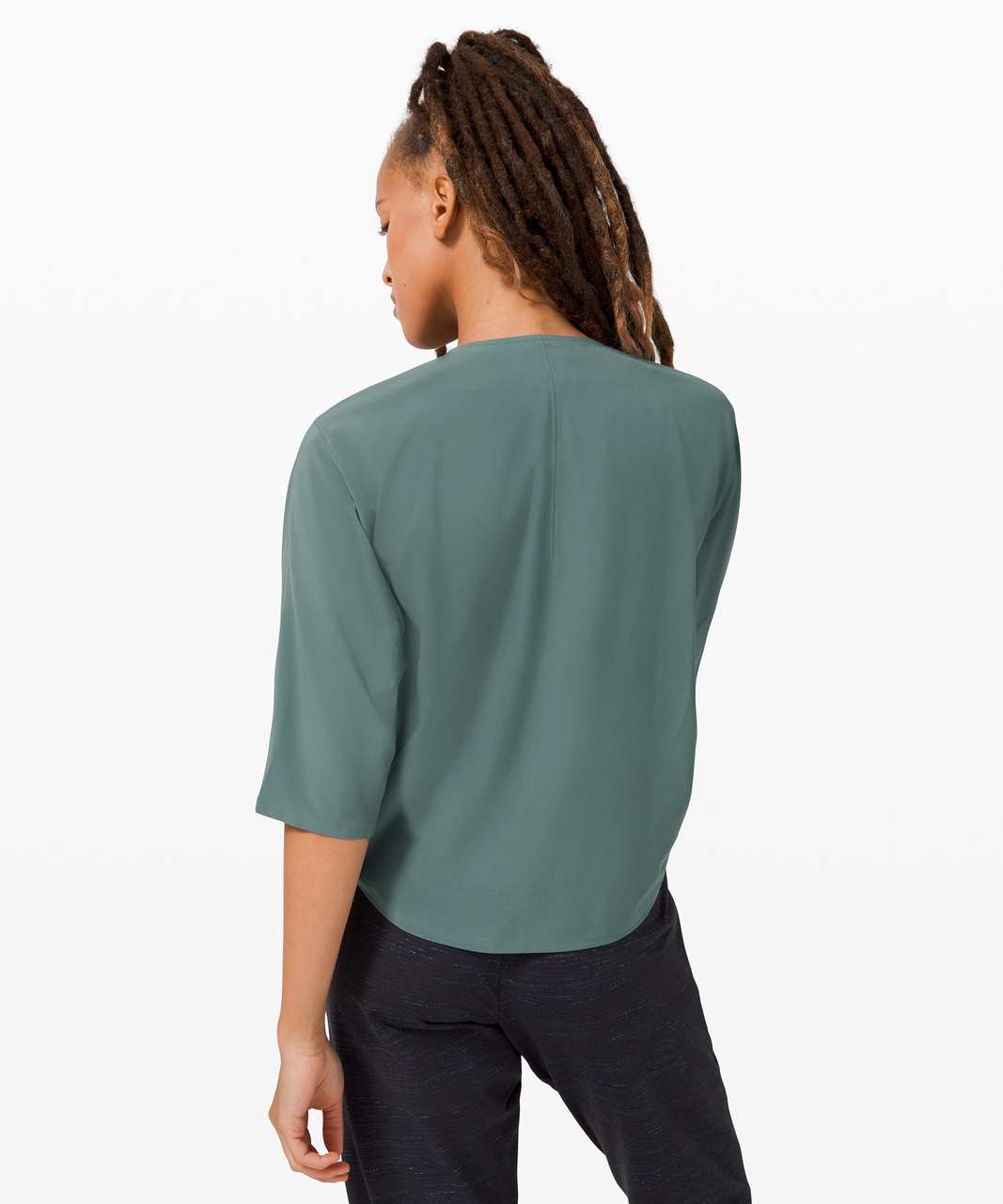 Lululemon Sarala Shirt *lululemon lab - Harbor Green