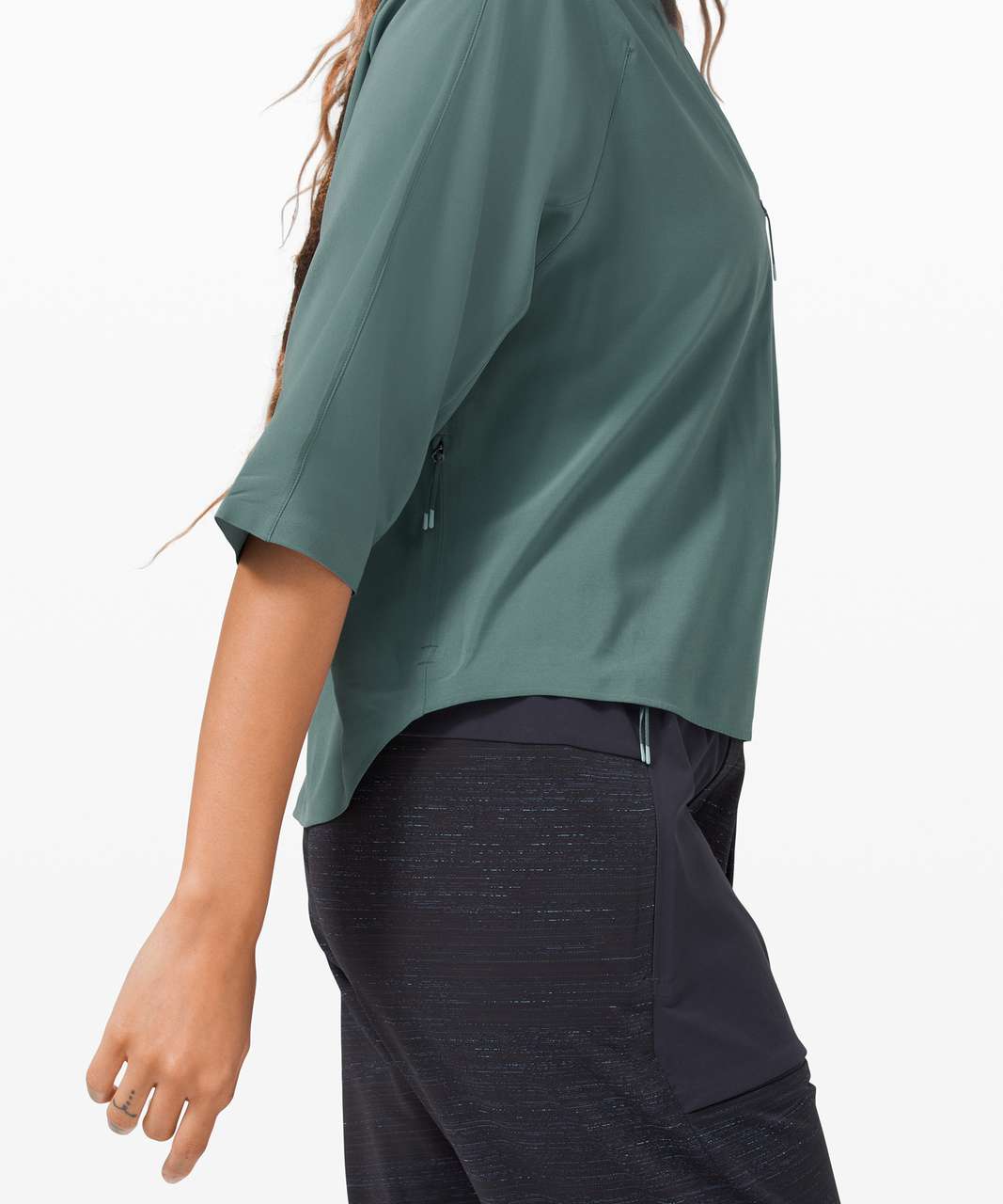 Lululemon Sarala Shirt *lululemon lab - Harbor Green