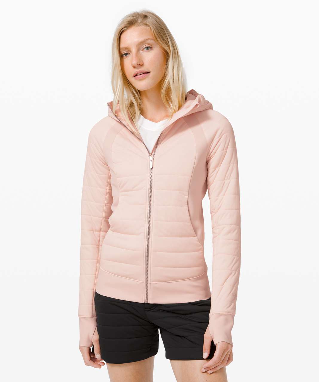 Lululemon Dynamic Movement Zip Hoodie - Silk Rose - lulu fanatics