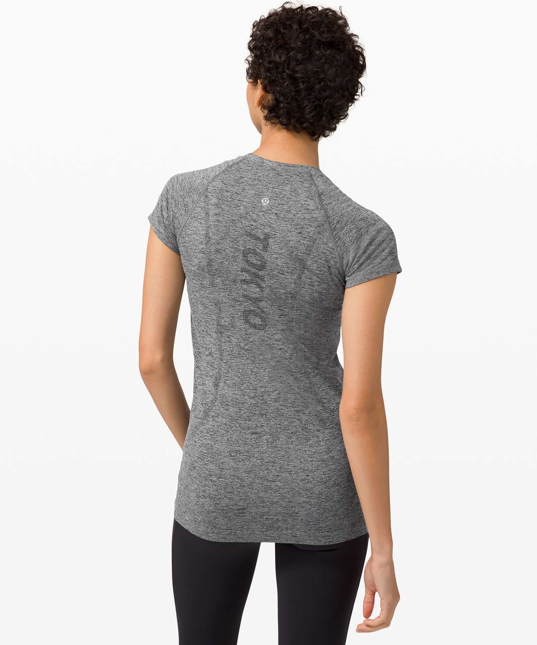 Lululemon SWIFTLY TECH SHORT SLEEVE CREW 2.0 Tank, Grey, 6/8, $78