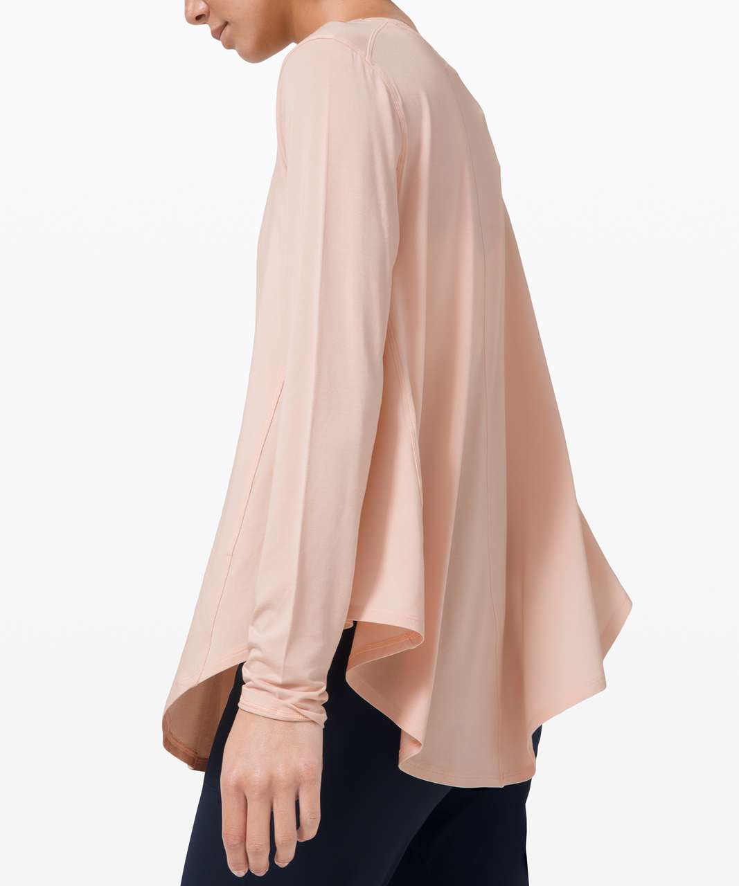 Lululemon Up for Down Time Long Sleeve - Silk Rose