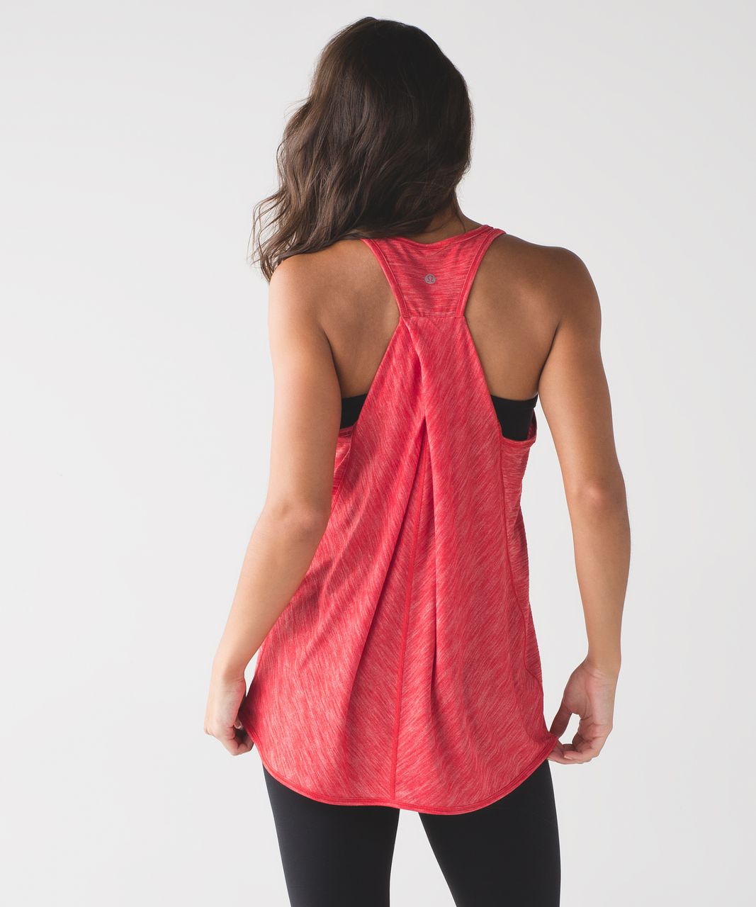 Lululemon Essential Tank - Heathered True Red