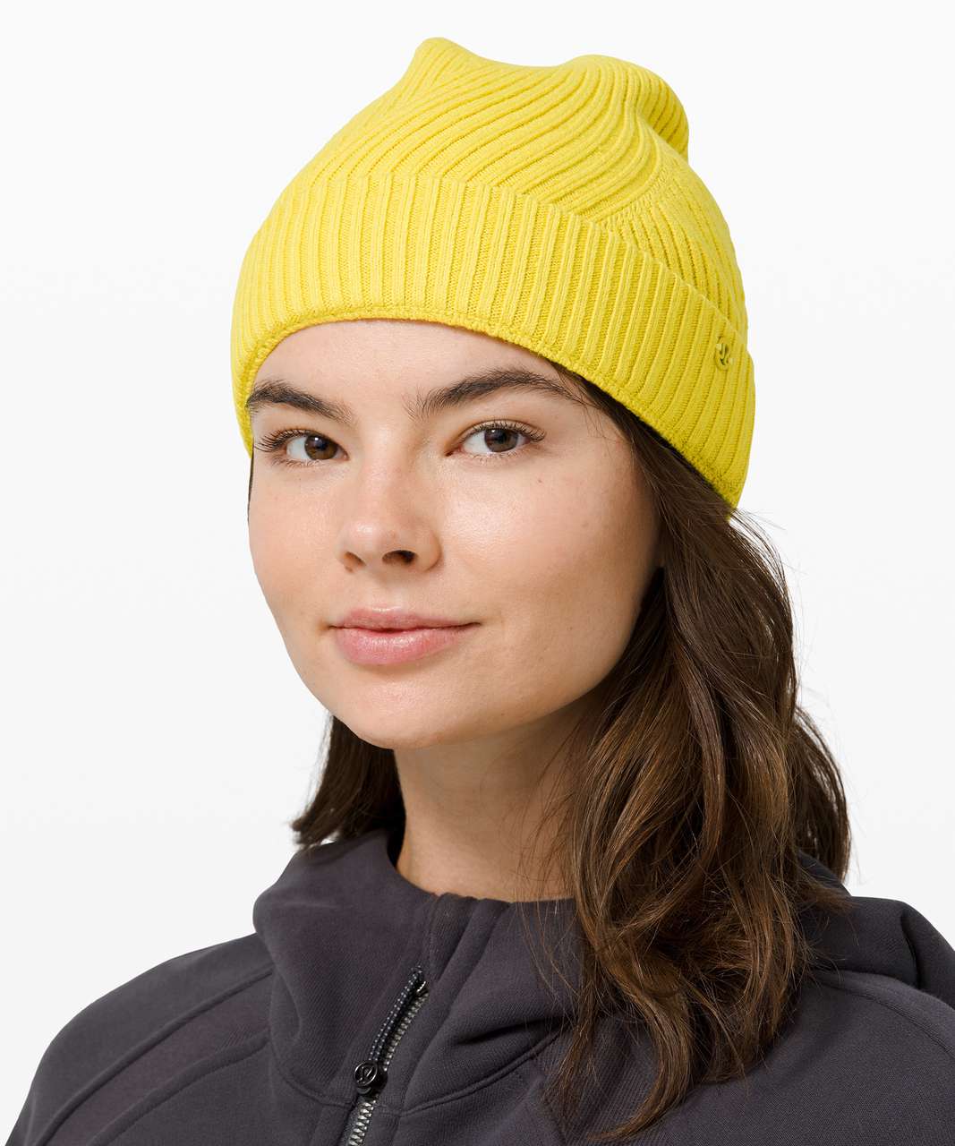 Lululemon Crazy Cozy Beanie - Yellow Serpentine - lulu fanatics