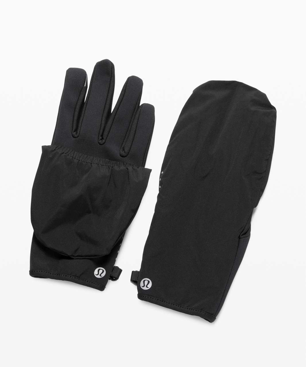 Lululemon Run for It All Hooded Gloves - Black (First Release)