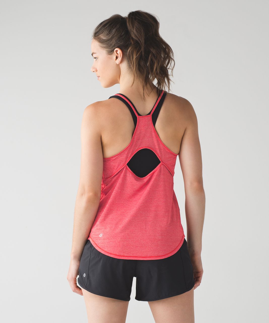 Lululemon Fast As Light Singlet - Heathered True Red