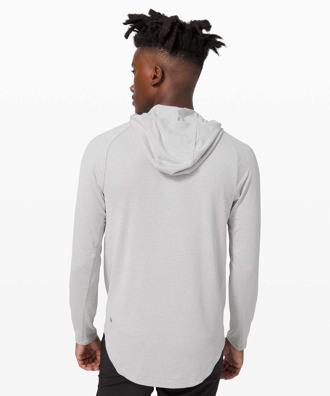 Lululemon Drysense Hoodie - Heathered Sea Salt