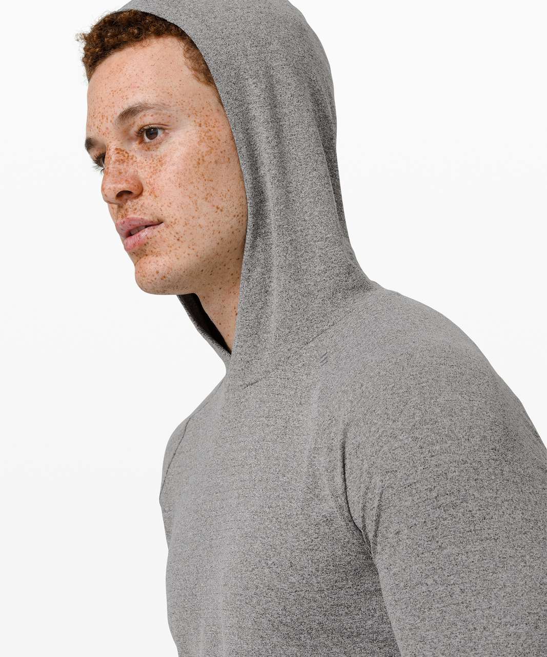 Lululemon Drysense Hoodie - Heathered Black - lulu fanatics